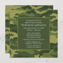 Search for military green camo invitations Party