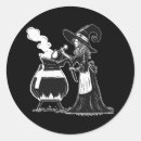 Search for halloween coffee stickers Witch
