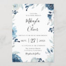 Search for shades of blue wedding invitations Rustic