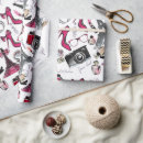 Search for fashion wrapping paper Girly