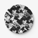 Search for black and white spots plates Pattern
