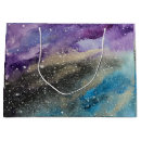 Search for outer space gift bags Watercolor