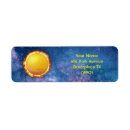 Search for solar system return address labels Sun