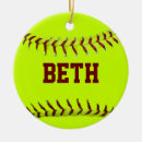 Search for girl softball player christmas tree decorations Coach