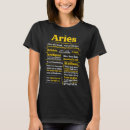 Search for aries woman tshirts Birthday