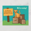 Search for moving boxes invitations Cat