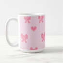 Search for pink hearts pattern mugs Feminine