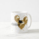 Search for confetti graduation mugs Gold