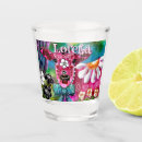 Search for cow shot glasses Floral