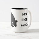 Search for right meow mugs Black