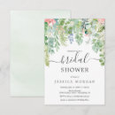 Search for soft bridal shower invitations Greenery