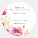 Search for love in bloom stickers Watercolor