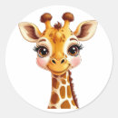 Search for cute cartoon giraffes stickers Adorable