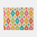 Search for mid century modern design doormats Vintage