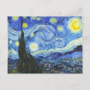 Search for gogh postcards Blue