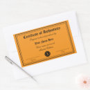 Search for certificate stickers Elegant