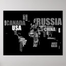 Search for world map posters Global