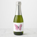 Search for butterfly wine labels Pink
