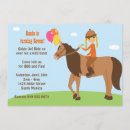 Search for horse rider invitations Party