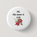 Search for botany badges Lily