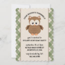 Search for look whos turning invitations Owl