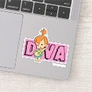Search for pebbles flintstone stickers Vintage