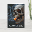 Search for creepy birthday cards Skull