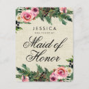 Search for country wedding bridesmaid cards Maid of honour
