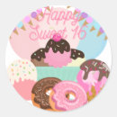 Search for iced donut stickers Pink
