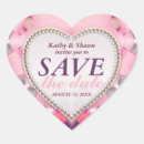 Search for save the date heart stickers Stylish