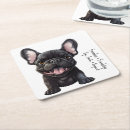 Search for adorable coasters Frenchie