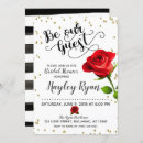 Search for beauty and the beast invitations Elegant