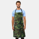 Search for hunter green aprons Camouflage