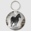 Search for horses galloping key rings Wild horse