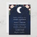Search for a night under the stars invitations Moon and stars
