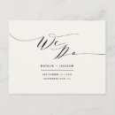 Search for black white wedding postcards Chic