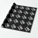 Search for 100th birthday wrapping paper Celebration
