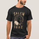 Search for salem witch trials tshirts They