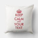 Search for keep calm and carry on cushions Crown