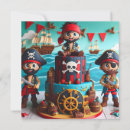 Search for funny pirate invitations Cute
