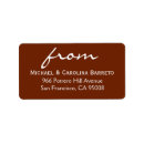 Search for from return address labels Classic