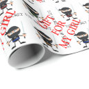 Search for martial arts wrapping paper Warrior