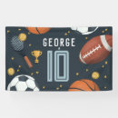 Search for basketball birthday banners Blue