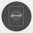 Search for peace harmony stickers Yoga