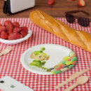 Search for elf christmas plates Red and green