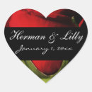 Search for long stemmed rose stickers Red