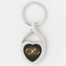 Search for star heart key rings Gold