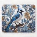 Search for bird mousepads Blue