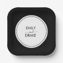 Search for classic wedding plates Black