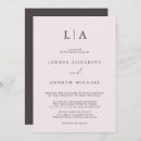 Search for pink and brown wedding invitations Minimalist